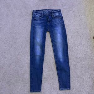 American Eagle skinny jeans/jeggin size 00